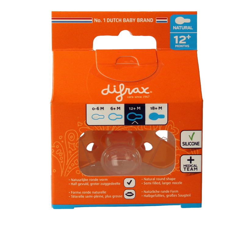 Difrax Fopspeen 12+ maanden - Afbeelding 3