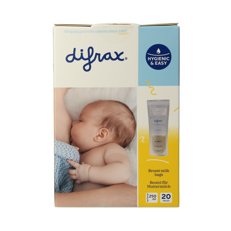 Difrax Moedermelk bewaarzakjes BtoB - Afbeelding 3