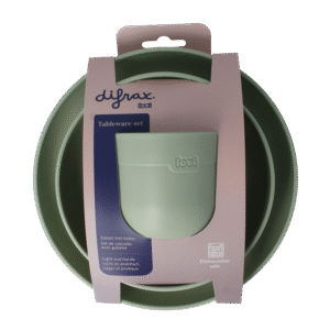 Difrax Eetset met beker pistachio
