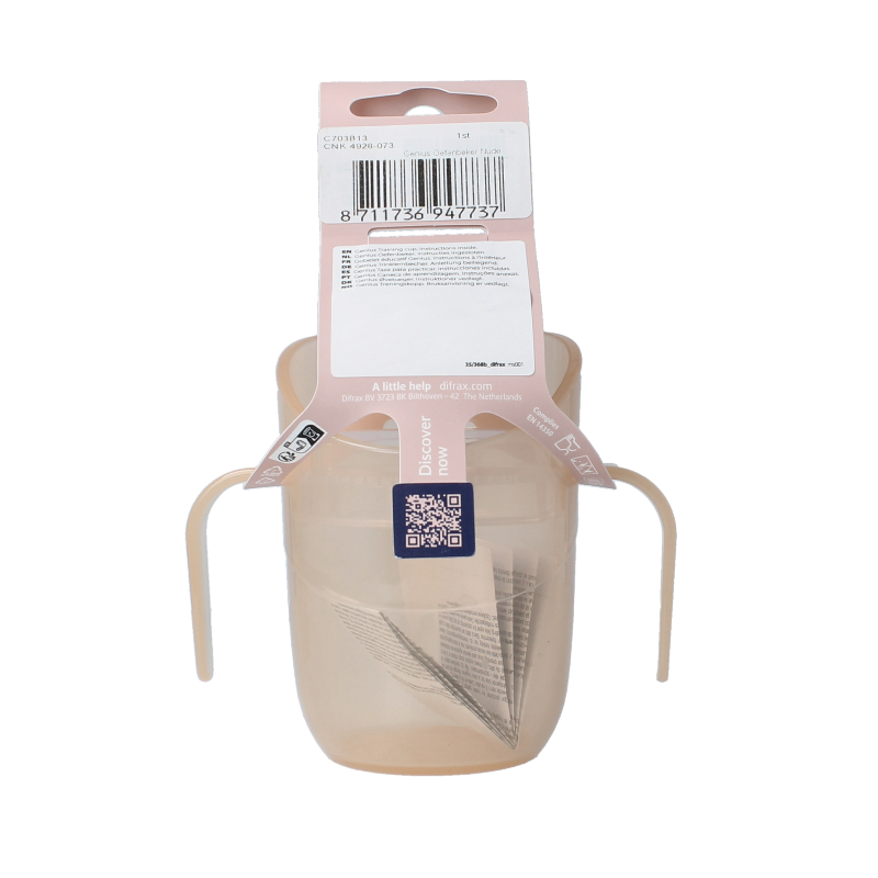 Difrax Genius oefenbeker nude - Afbeelding 2