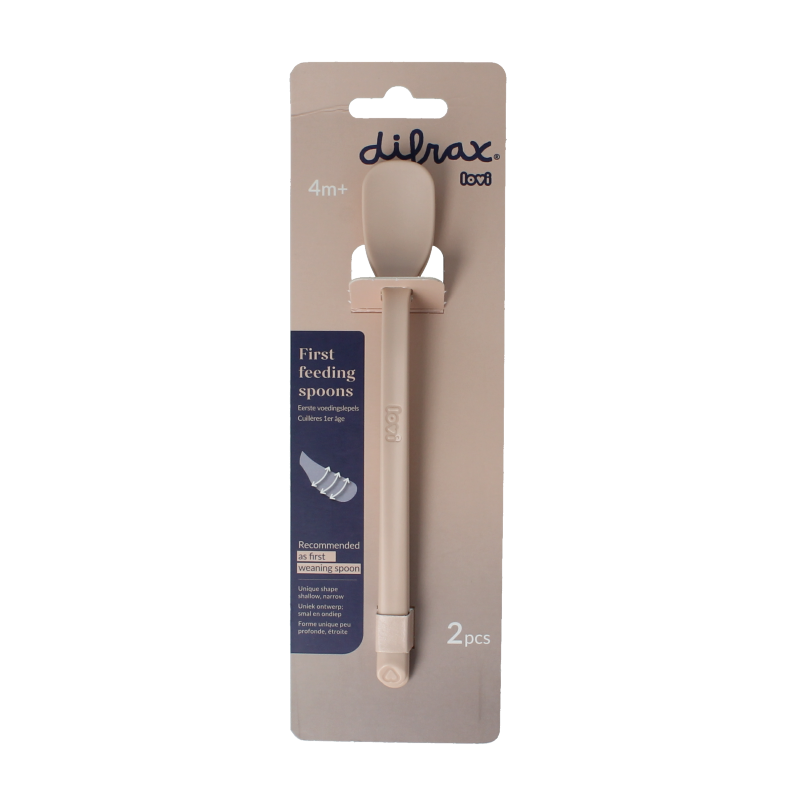 Difrax Eerste voedingslepel nude