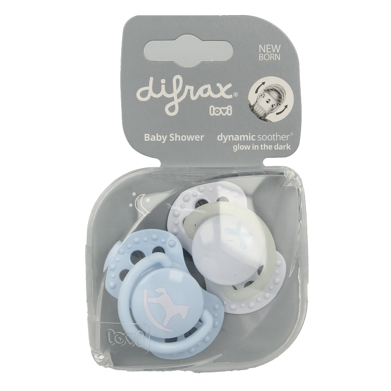 Difrax Lovi fopspeen newborn assorti