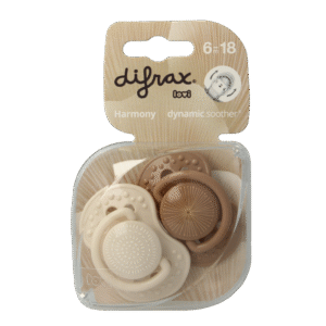 Difrax Lovi fopspeen harmony 6-20 maanden assorti