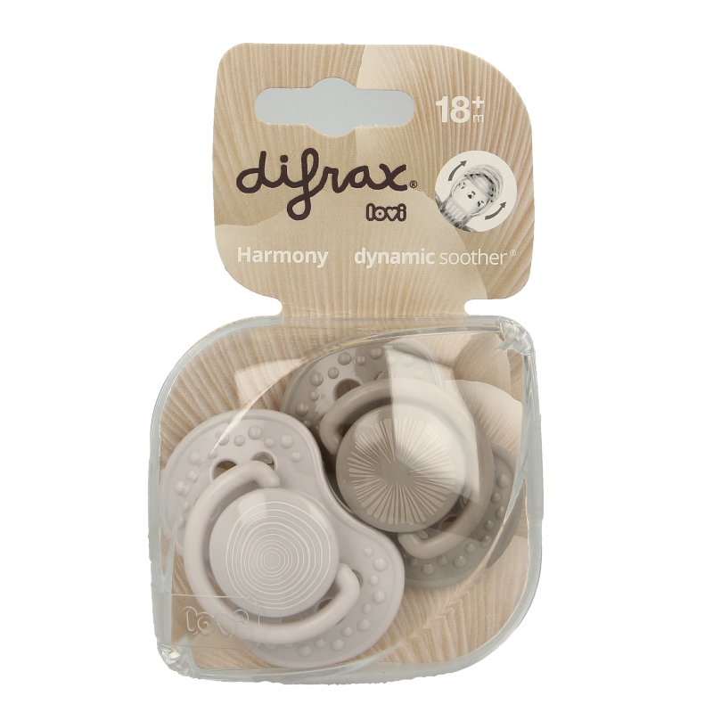 Difrax Lovi fopspeen harmony 20+ maanden assorti