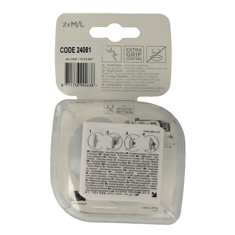 Difrax Tepelhoedjes M/L - Afbeelding 2