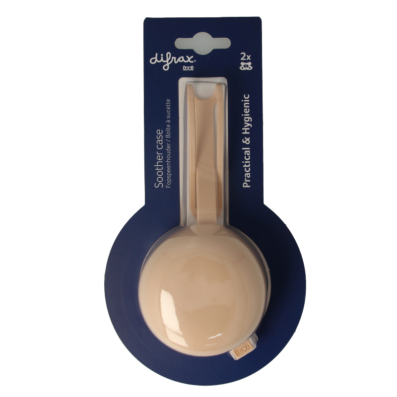 Difrax Lovi fopspeen houder nude