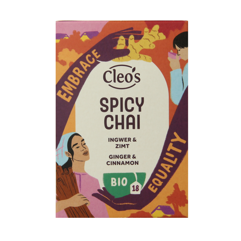 Cleo's Spicy chai bio