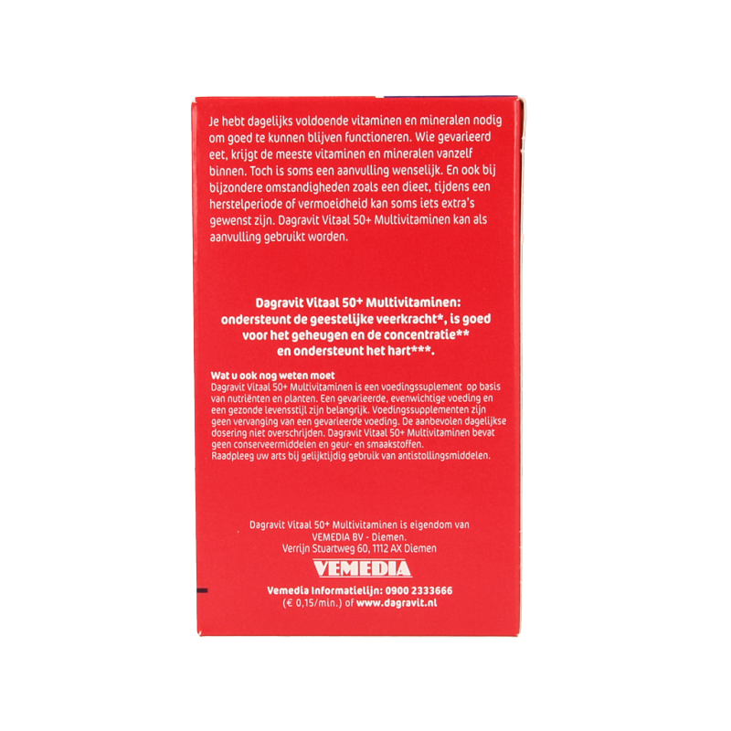 Dagravit Vitaal 50+ blister - Afbeelding 3