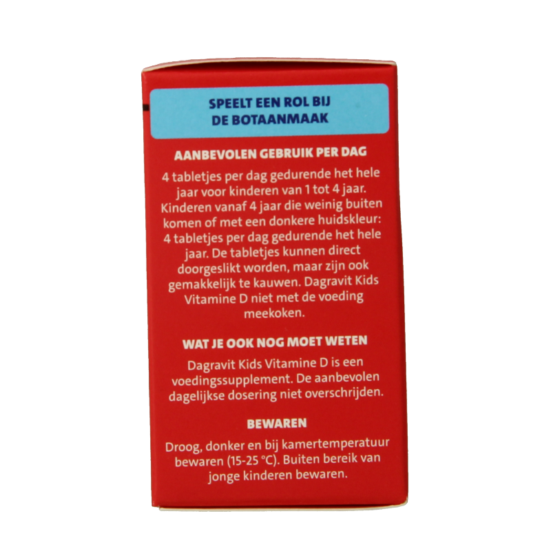 Dagravit Vitamine D tablet kids - Afbeelding 3