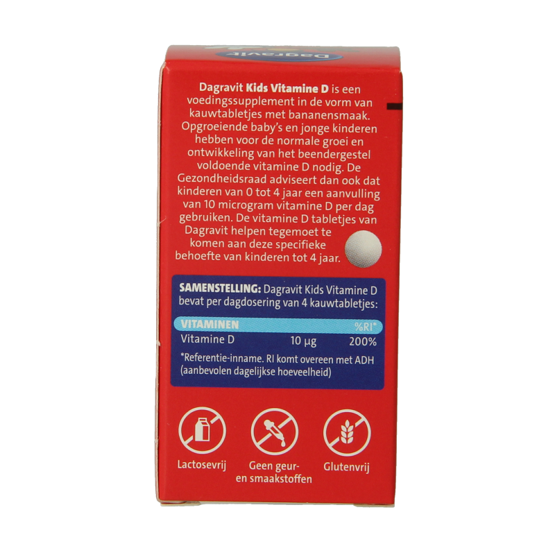 Dagravit Vitamine D tablet kids - Afbeelding 4