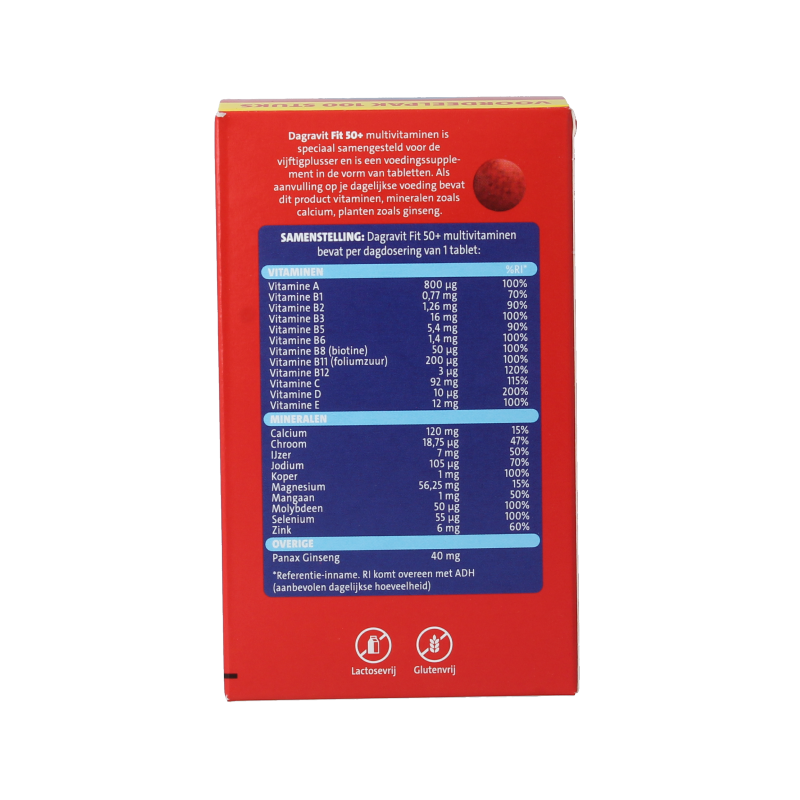 Dagravit Totaal 30 Vitaal 50+ - Afbeelding 3