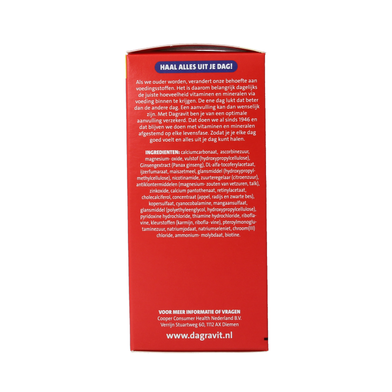Dagravit Totaal 30 Vitaal 50+ - Afbeelding 4