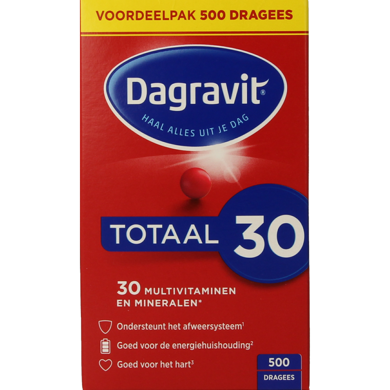 Dagravit Totaal 30 tijdelijk 50 dragees gratis