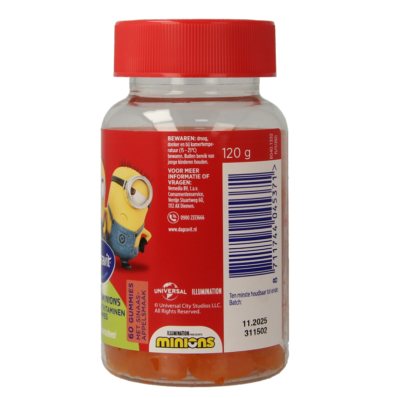 Dagravit Kids-Xtra vitaminions gums 6+ - Afbeelding 4