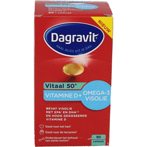 Dagravit Vitaal 50+ omega/vitamine D
