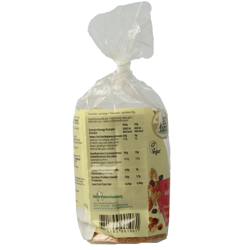 Billy's Farm Mueslikoeken bio - Afbeelding 2