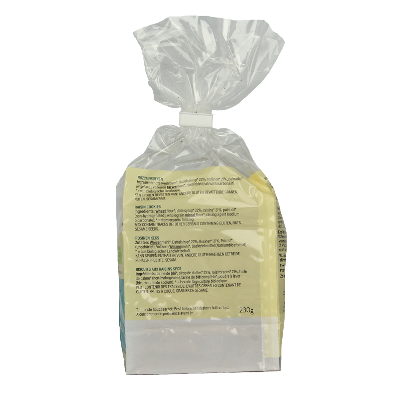 Billy's Farm Rozijnenkoeken bio - Afbeelding 3