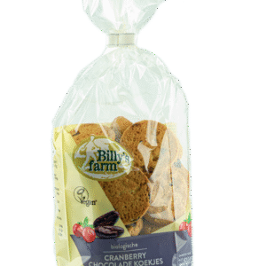 Billy's Farm Cranberry choco cookies bio