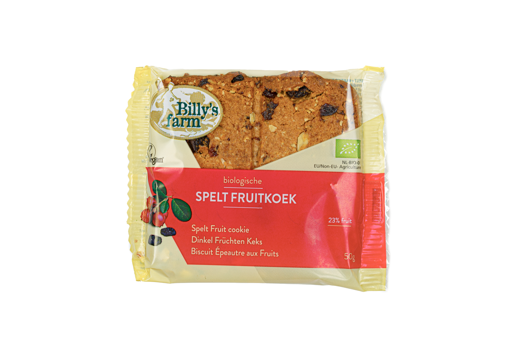 Billy's Farm Spelt fruitkoek bio