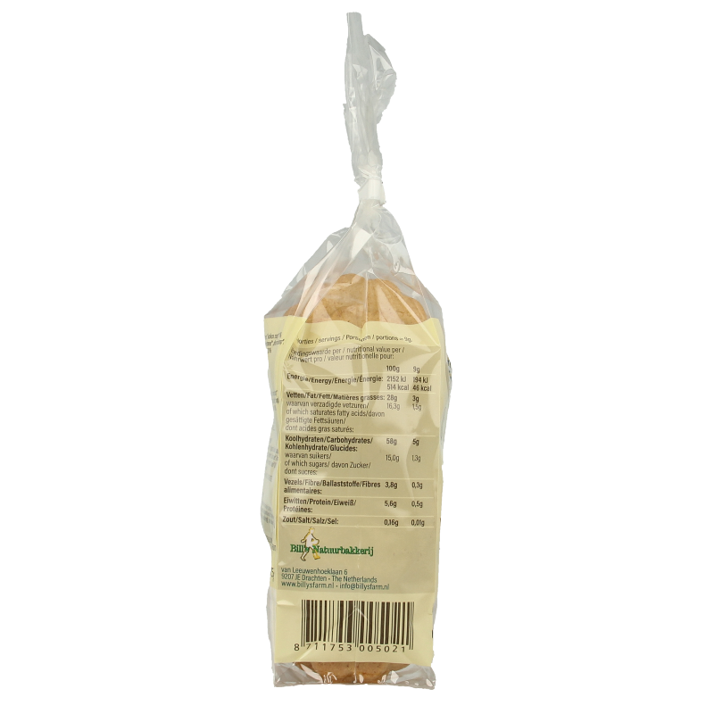 Billy's Farm Kokos citroenkoekjes bio - Afbeelding 2