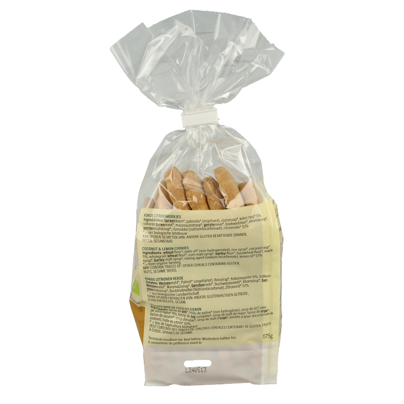 Billy's Farm Kokos citroenkoekjes bio - Afbeelding 3