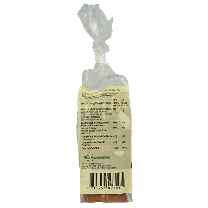 Billy's Farm Speculoos volgranen bio - Afbeelding 2