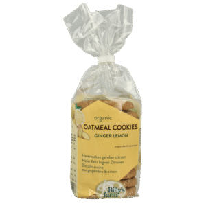 Billy's Farm Haverkoeken gember-citroen bio