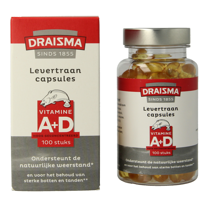 Draisma Vitamine A + D levertraan - Afbeelding 2