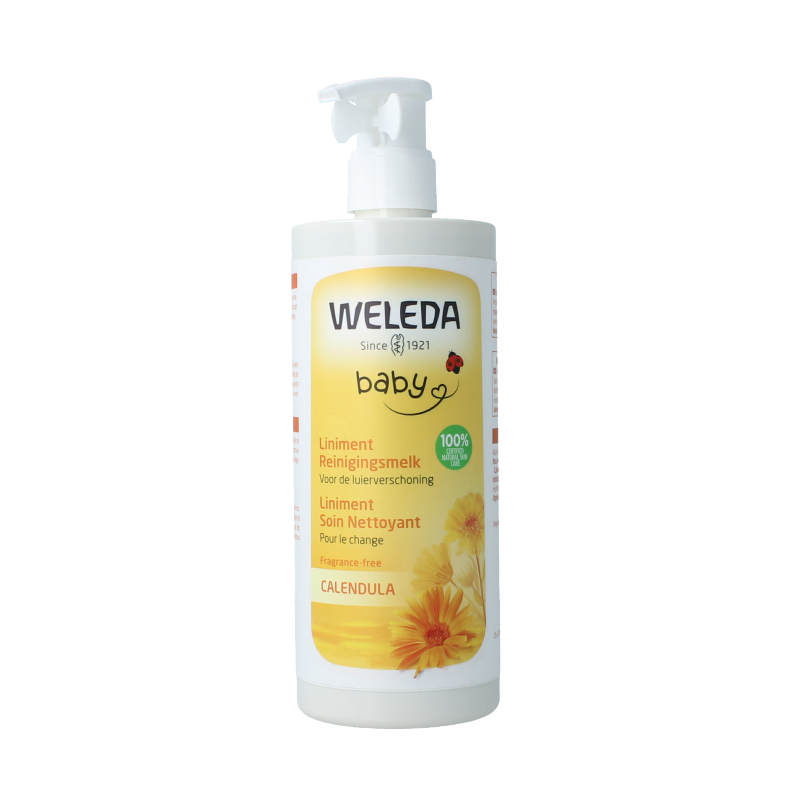 Weleda Calendula liniment reinigingsmelk vegan