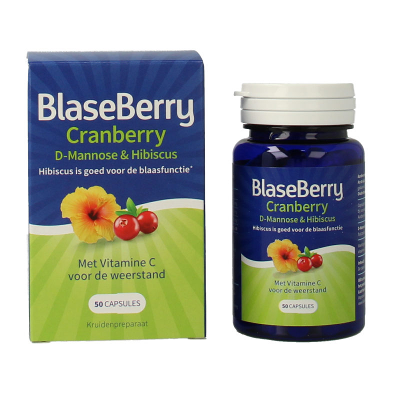 Blaseberry Cranberry D-Mannose & hibiscus - Afbeelding 2