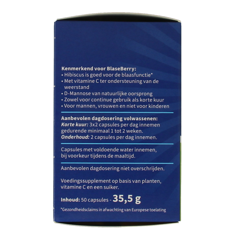 Blaseberry Cranberry D-Mannose & hibiscus - Afbeelding 3