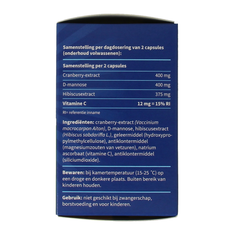 Blaseberry Cranberry D-Mannose & hibiscus - Afbeelding 5