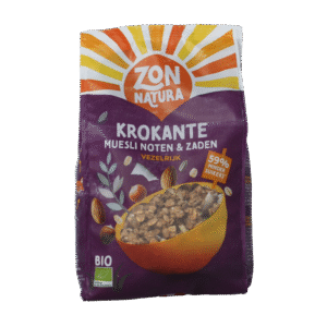 Zonnatura Krokante muesli noten en zaden bio