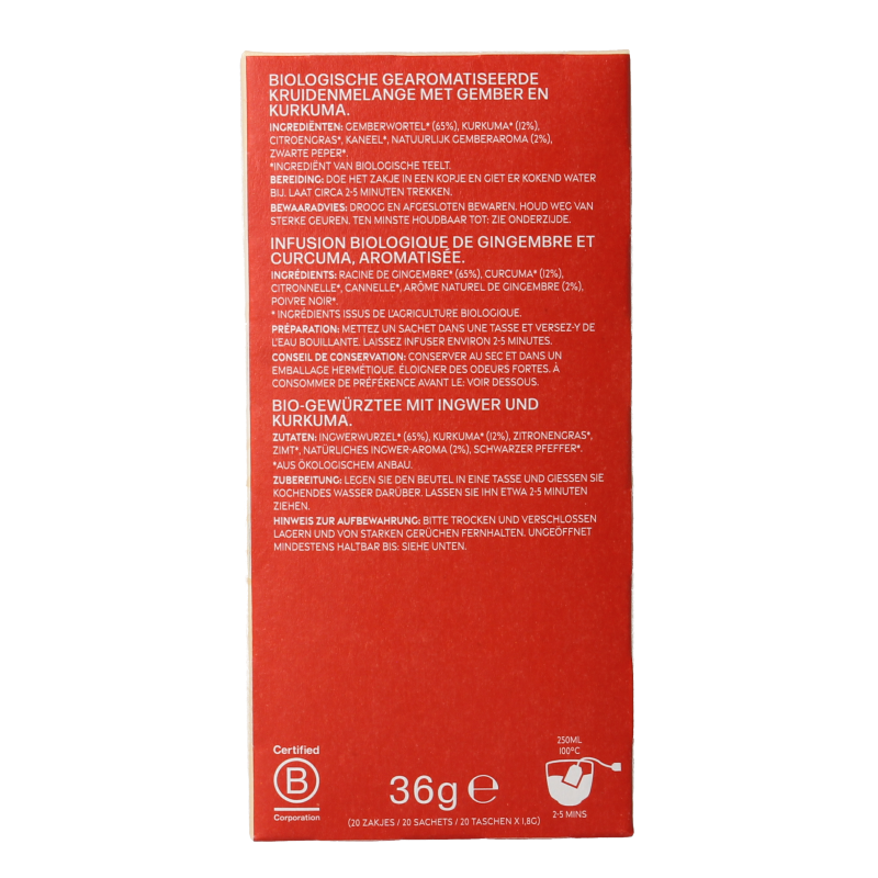 Piramide Golden spice bio - Afbeelding 5