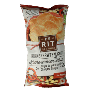 De Rit Kikkererwtenchips paprika bio