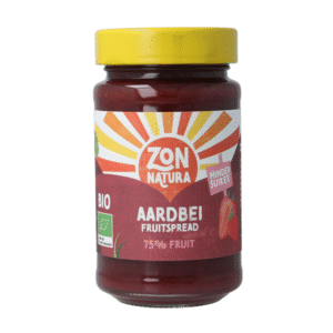 Zonnatura Fruitspread aardbei 75% bio