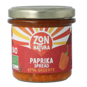 Zonnatura Groentespread paprika bio