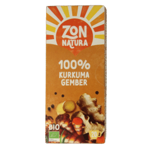 Zonnatura Kurkuma gember 100% thee bio