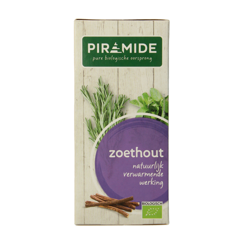 Piramide Zoethout thee eko bio