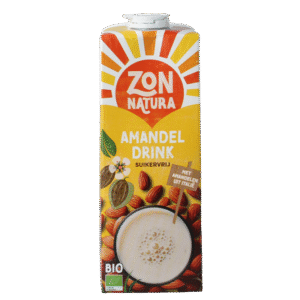 Zonnatura Amandel drink ongezoet bio