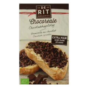 De Rit Chocoreale hagelslag extra puur bio