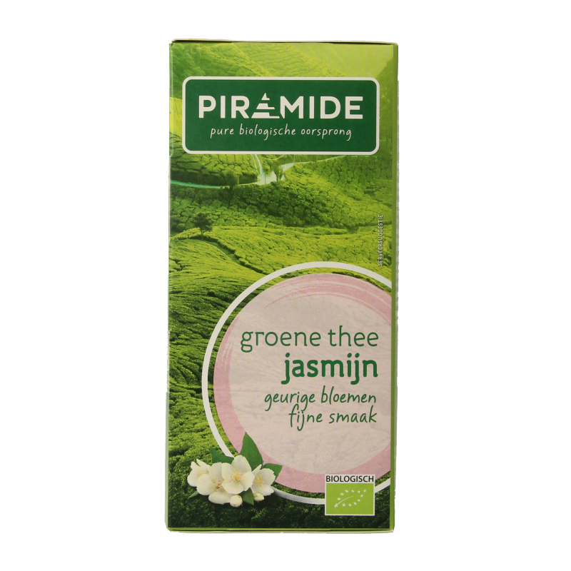 Piramide Groene thee & jasmijn eko bio