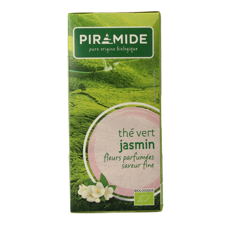 Piramide Groene thee & jasmijn eko bio - Afbeelding 4