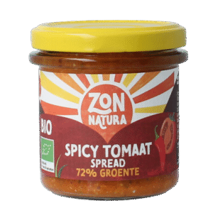 Zonnatura Groentespread spicy tomato bio