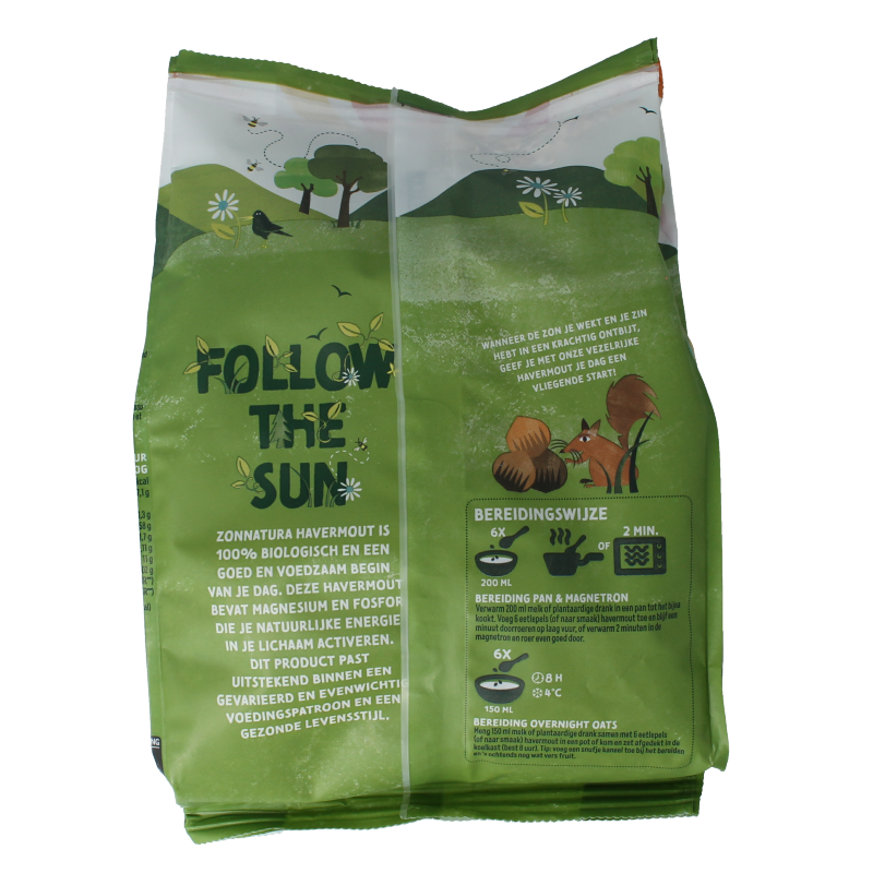 Zonnatura Havermout volkoren bio - Afbeelding 3