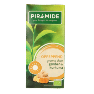 Piramide Oppeppend groene thee gember & curcuma bio