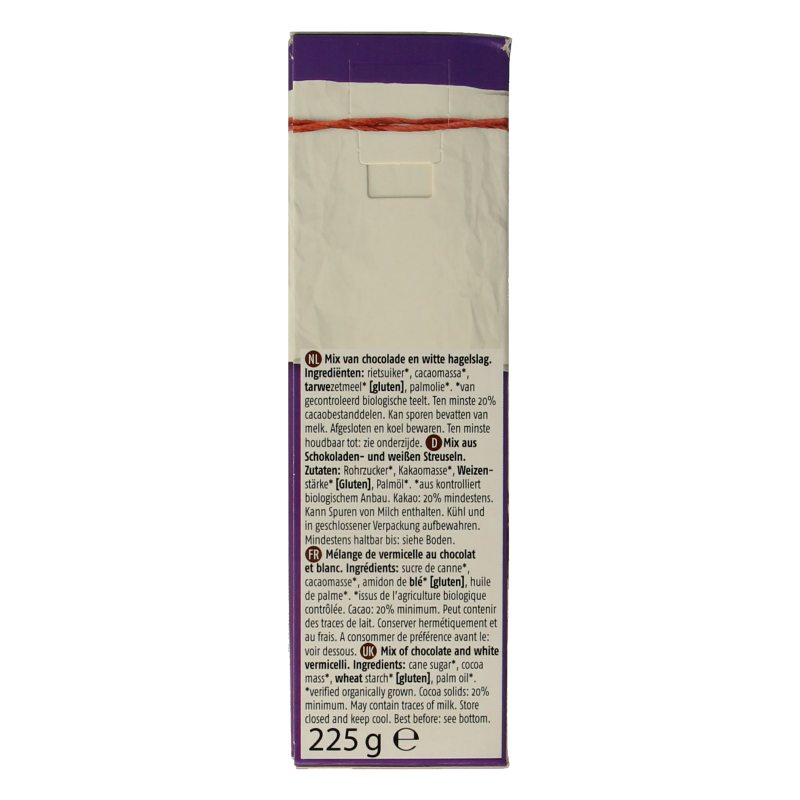 De Rit Chocoreale hagelslag mix bio - Afbeelding 2