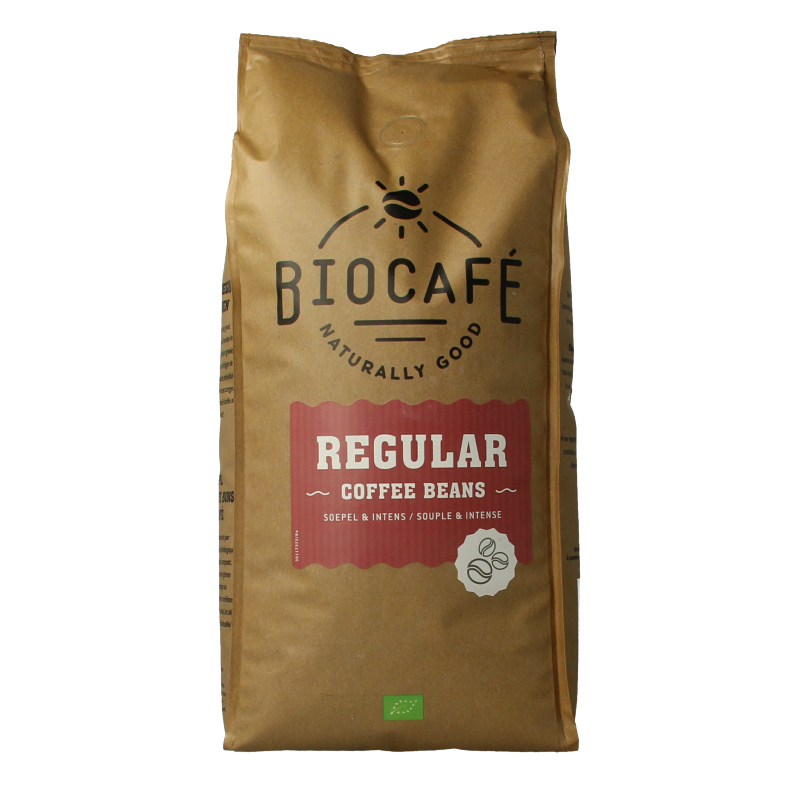 Biocafe Koffiebonen regular bio