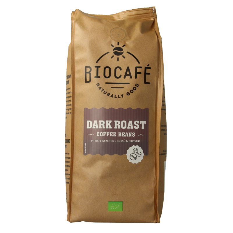 Biocafe Koffiebonen dark roast bio