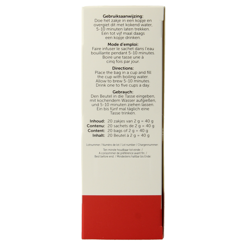 Jacob Hooy Rooibos thee - Afbeelding 2